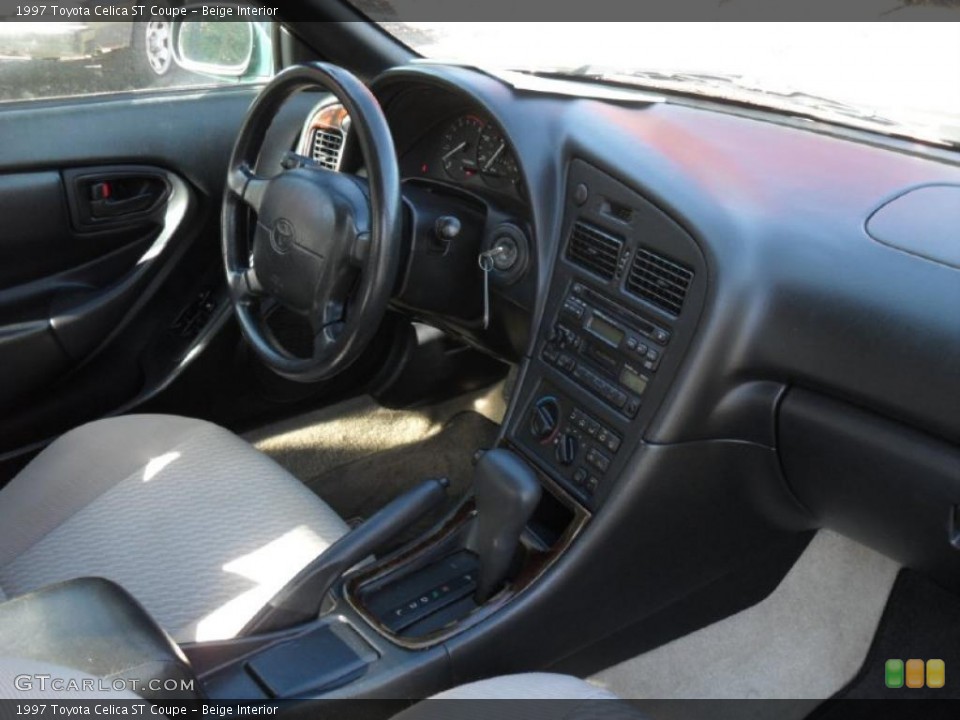 Beige Interior Photo for the 1997 Toyota Celica ST Coupe #39669775