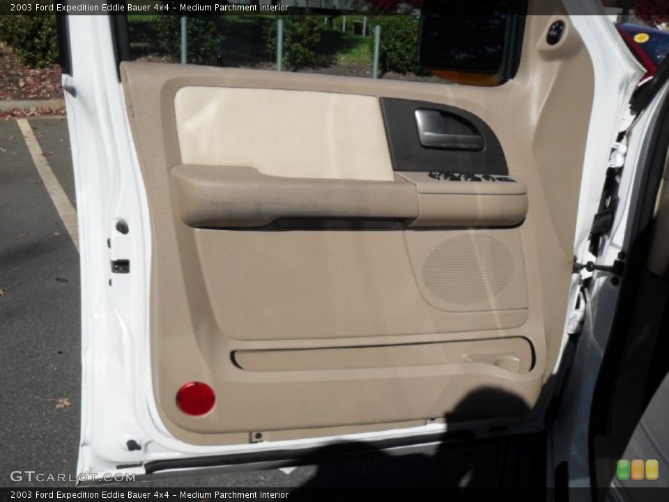 Medium Parchment Interior Door Panel for the 2003 Ford Expedition Eddie Bauer 4x4 #39670007