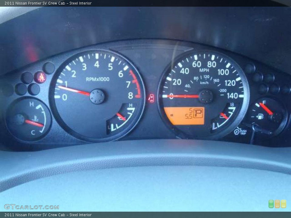 Steel Interior Gauges for the 2011 Nissan Frontier SV Crew Cab #39670183
