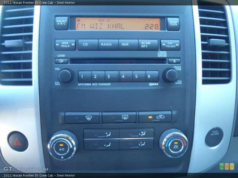 Steel Interior Controls for the 2011 Nissan Frontier SV Crew Cab #39670199