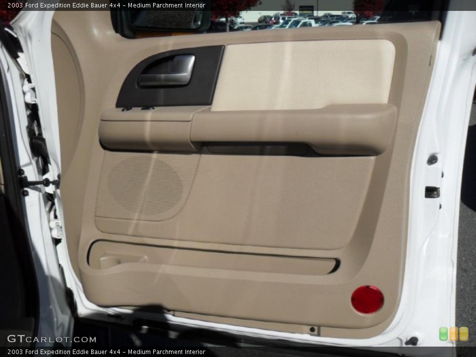 Medium Parchment Interior Door Panel for the 2003 Ford Expedition Eddie Bauer 4x4 #39670219