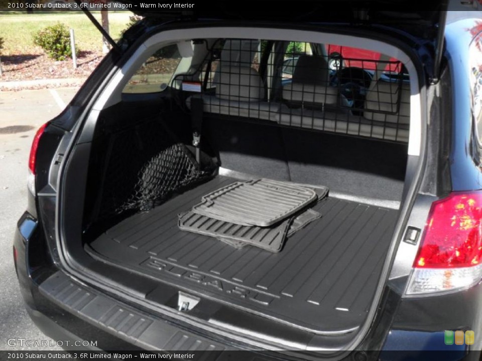 Warm Ivory Interior Trunk for the 2010 Subaru Outback 3.6R Limited Wagon #39670595