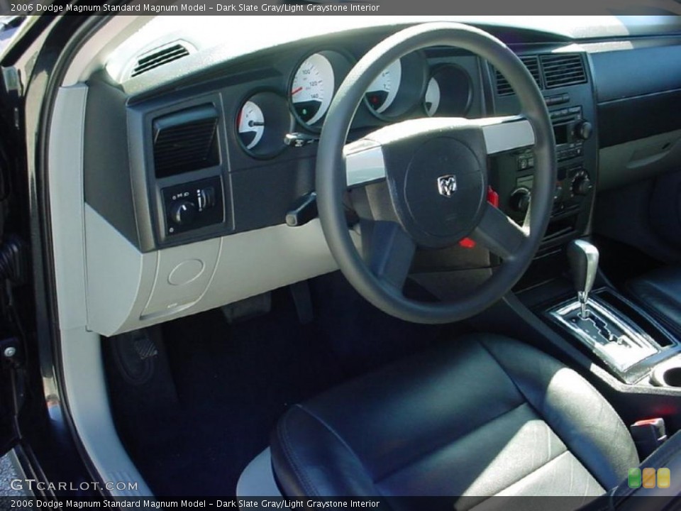 Dark Slate Gray/Light Graystone Interior Dashboard for the 2006 Dodge Magnum  #39670711
