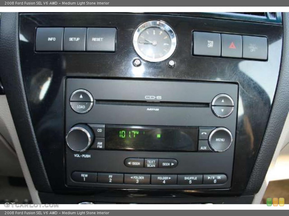 Medium Light Stone Interior Controls for the 2008 Ford Fusion SEL V6 AWD #39670791