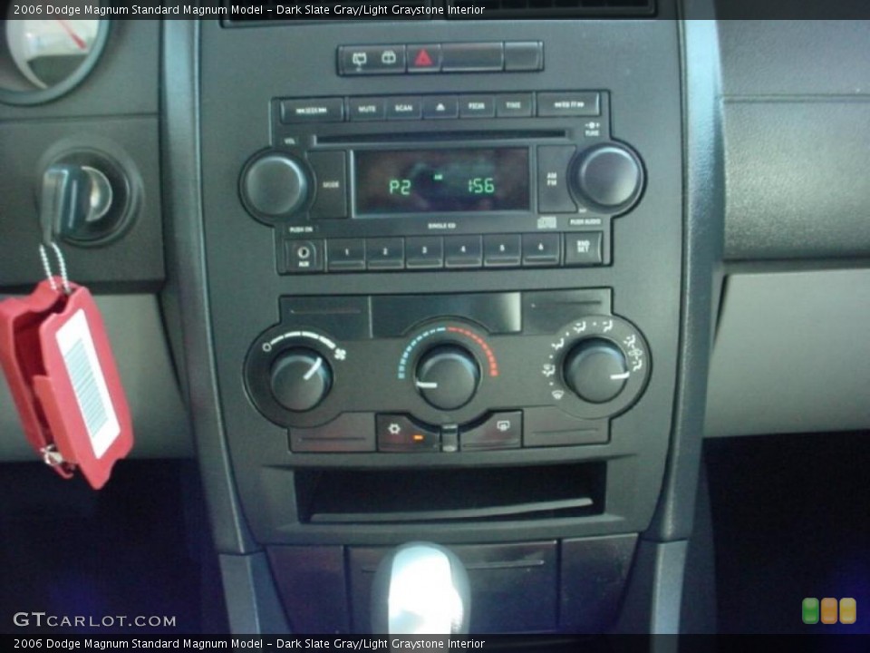 Dark Slate Gray/Light Graystone Interior Controls for the 2006 Dodge Magnum  #39670839
