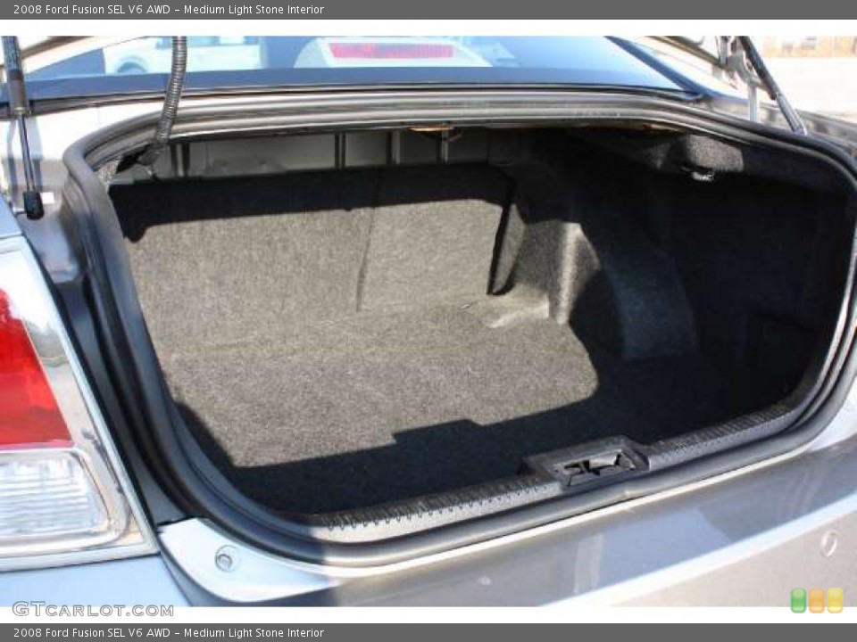 Medium Light Stone Interior Trunk for the 2008 Ford Fusion SEL V6 AWD #39670880