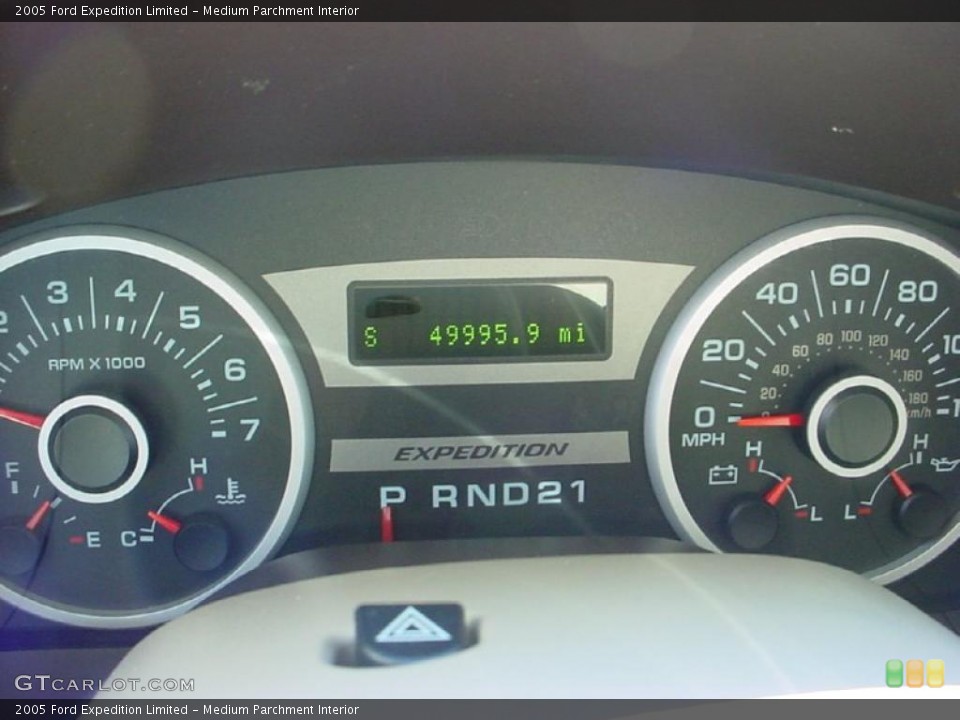 Medium Parchment Interior Gauges for the 2005 Ford Expedition Limited #39672143
