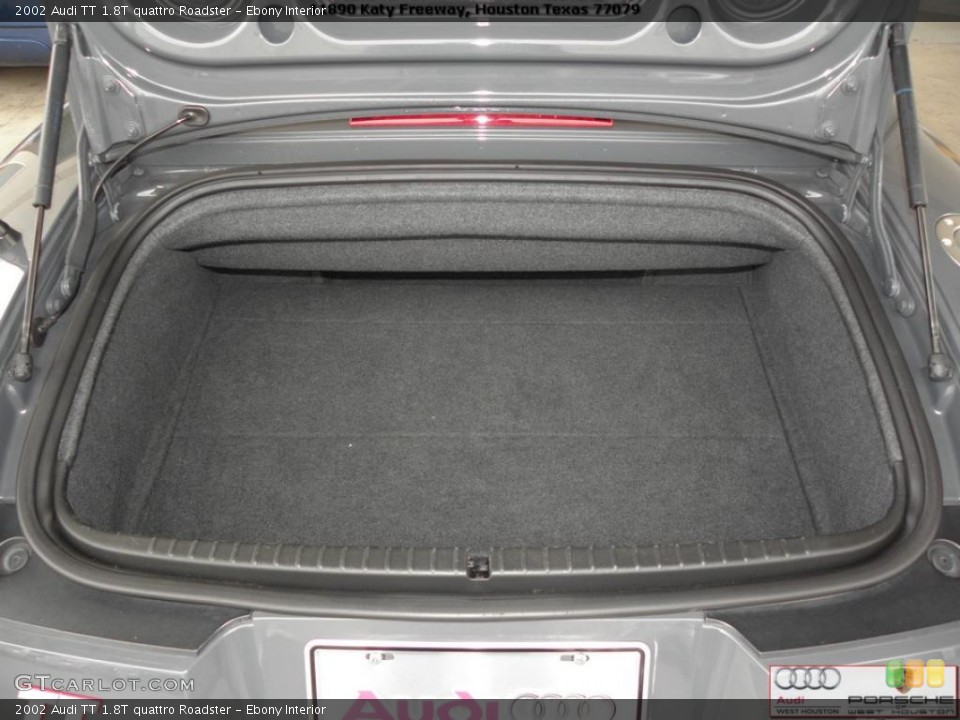 Ebony Interior Trunk for the 2002 Audi TT 1.8T quattro Roadster #39672619