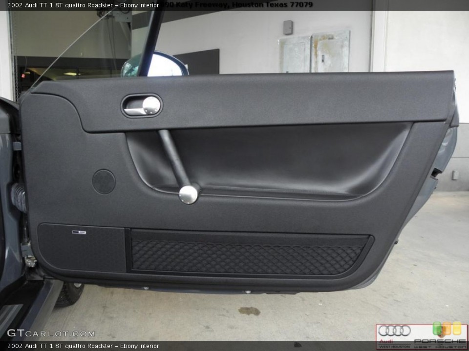 Ebony Interior Door Panel for the 2002 Audi TT 1.8T quattro Roadster #39672819