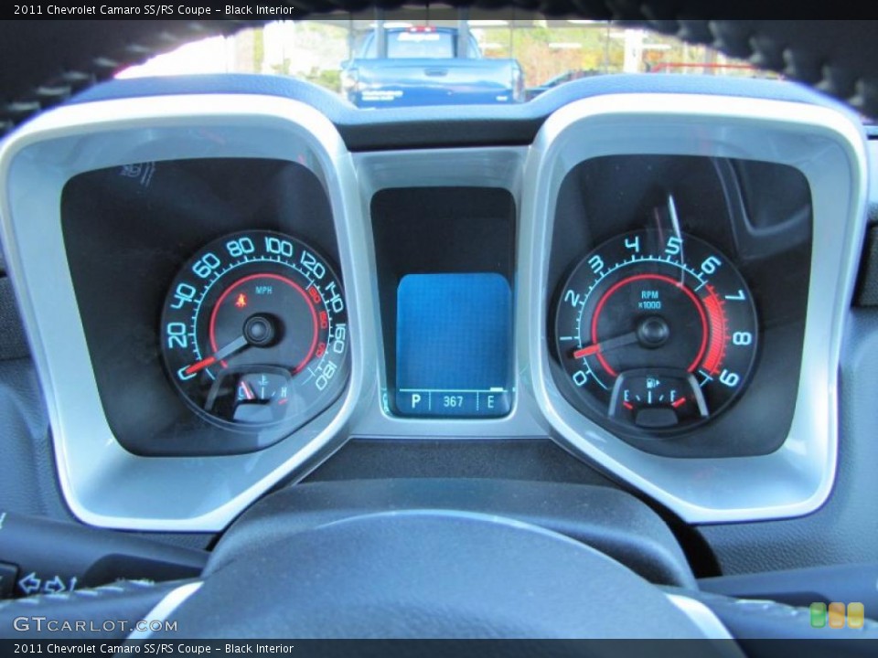 Black Interior Gauges for the 2011 Chevrolet Camaro SS/RS Coupe #39674411