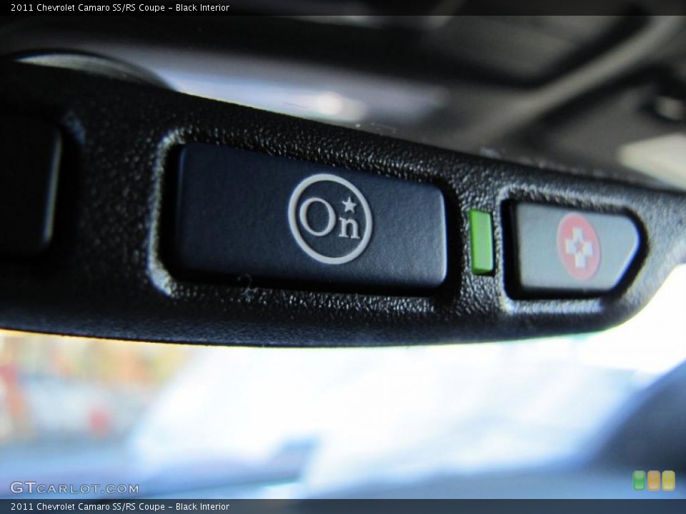Black Interior Controls for the 2011 Chevrolet Camaro SS/RS Coupe #39674447