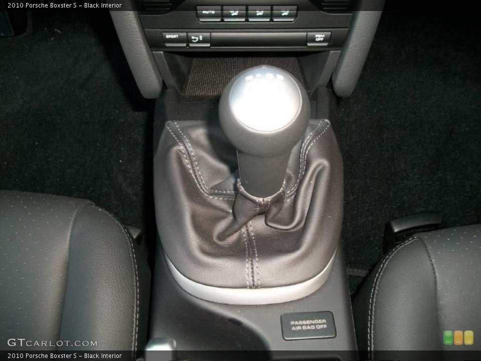 Black Interior Transmission for the 2010 Porsche Boxster S #39675299