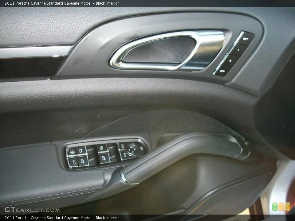 Black Interior Controls for the 2011 Porsche Cayenne  #39675631