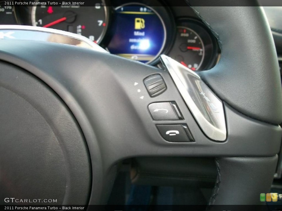 Black Interior Controls for the 2011 Porsche Panamera Turbo #39676387