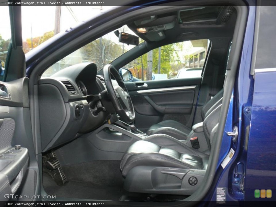 Anthracite Black Interior Photo for the 2006 Volkswagen Jetta GLI Sedan #39676675