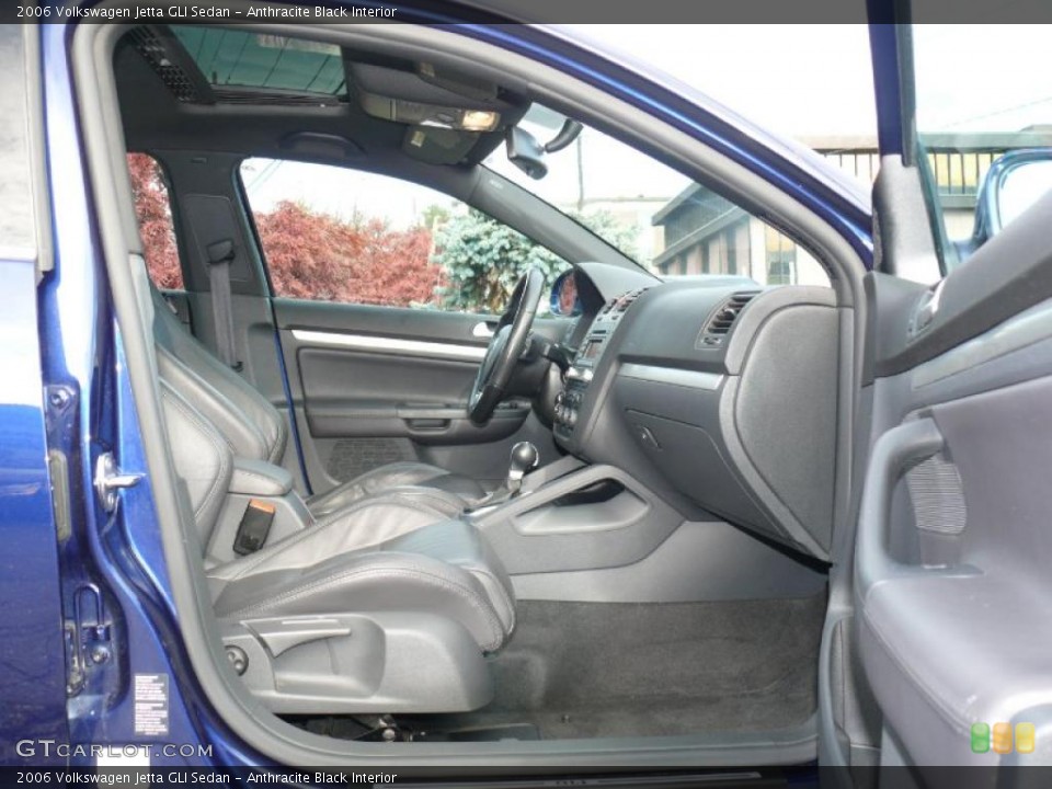 Anthracite Black Interior Photo for the 2006 Volkswagen Jetta GLI Sedan #39676727