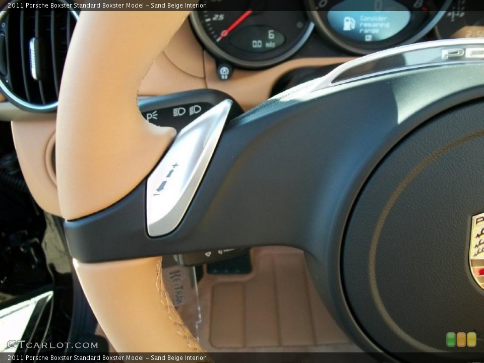 Sand Beige Interior Transmission for the 2011 Porsche Boxster  #39677479