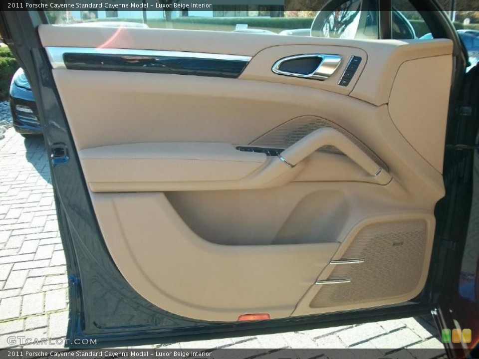 Luxor Beige Interior Door Panel for the 2011 Porsche Cayenne  #39677895