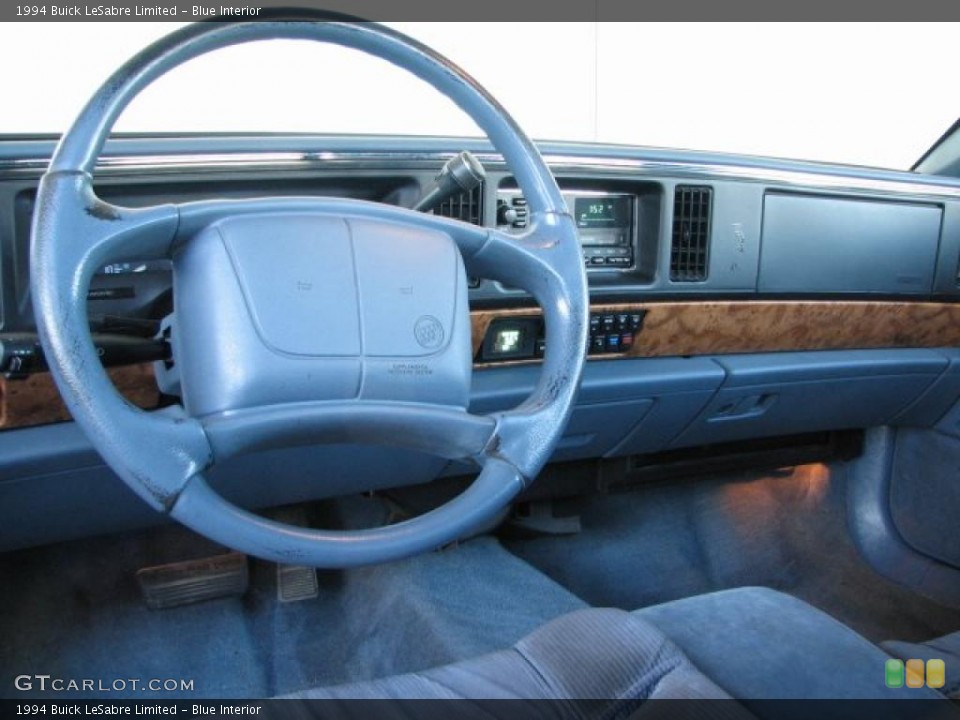 Blue Interior Steering Wheel for the 1994 Buick LeSabre Limited #39677979