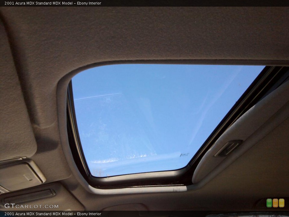 Ebony Interior Sunroof for the 2001 Acura MDX  #39678587