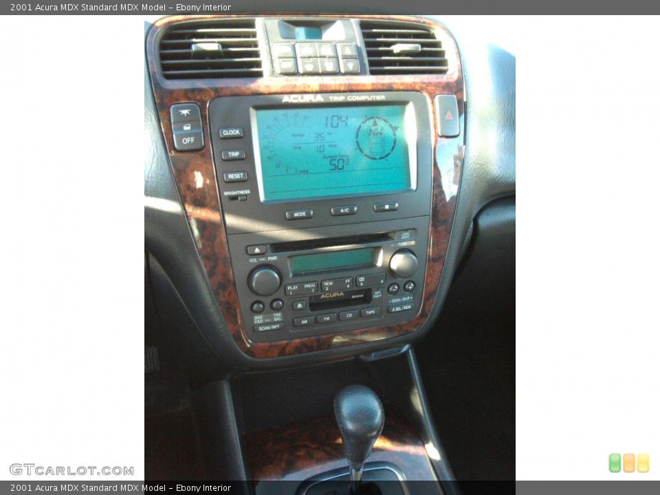 Ebony Interior Controls for the 2001 Acura MDX  #39678639
