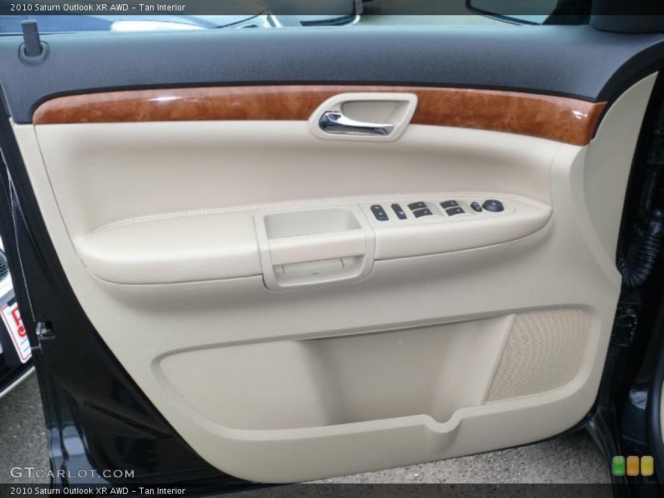 Tan Interior Door Panel for the 2010 Saturn Outlook XR AWD #39679975