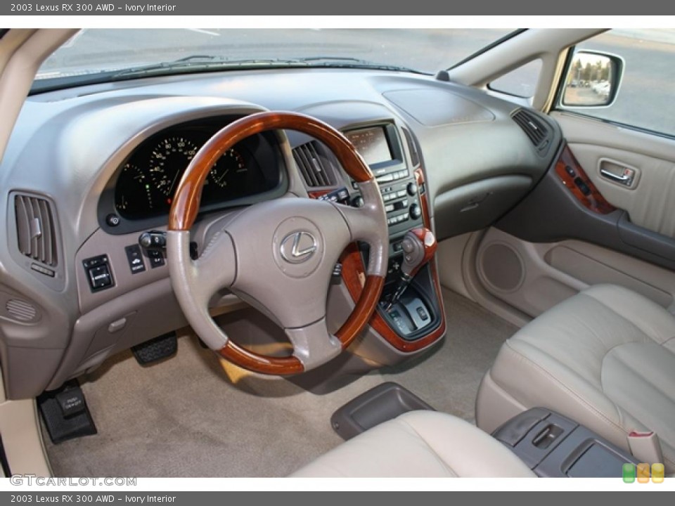 Ivory Interior Prime Interior for the 2003 Lexus RX 300 AWD #39680095
