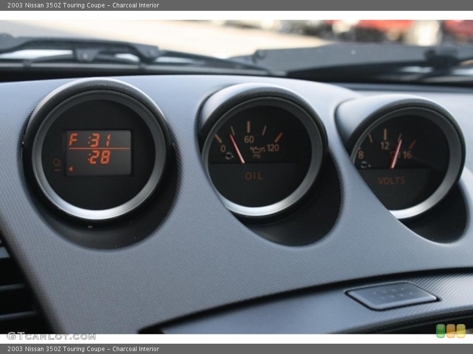 Charcoal Interior Gauges for the 2003 Nissan 350Z Touring Coupe #39680903