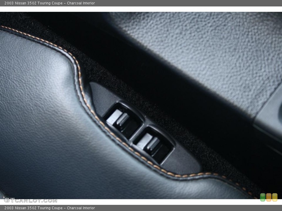 Charcoal Interior Controls for the 2003 Nissan 350Z Touring Coupe #39681015