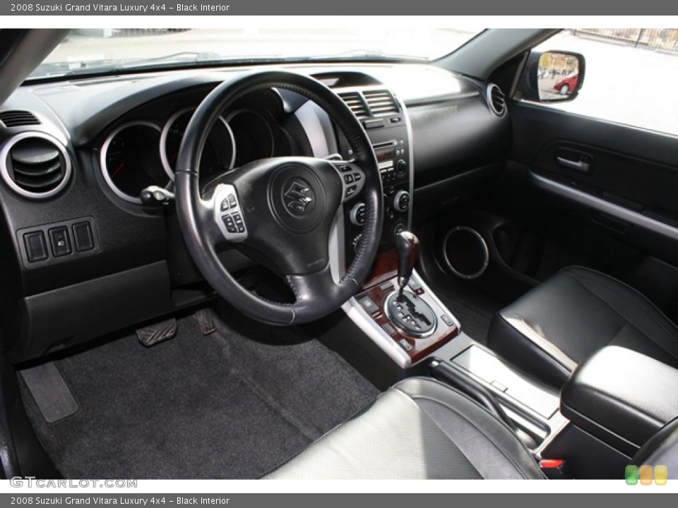 Black Interior Photo for the 2008 Suzuki Grand Vitara Luxury 4x4 #39682087