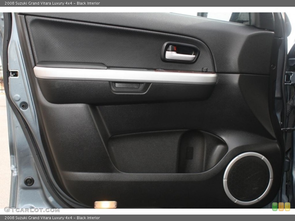 Black Interior Door Panel for the 2008 Suzuki Grand Vitara Luxury 4x4 #39682203