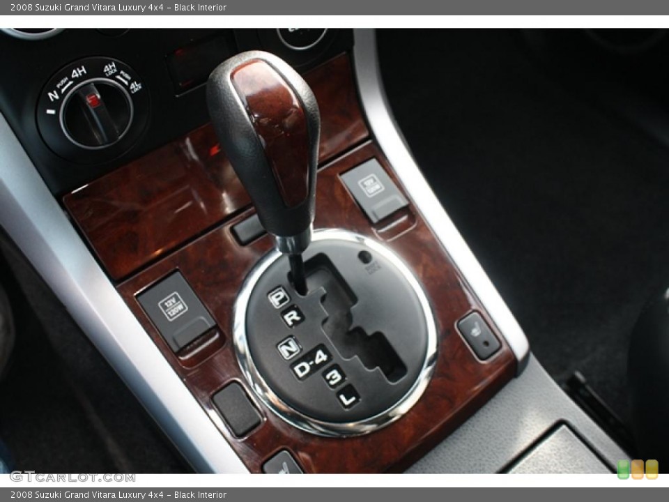 Black Interior Transmission for the 2008 Suzuki Grand Vitara Luxury 4x4 #39682315