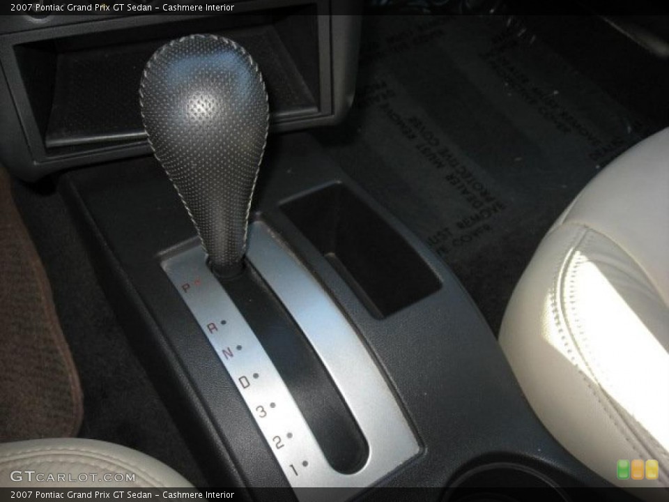 Cashmere Interior Transmission for the 2007 Pontiac Grand Prix GT Sedan #39684123