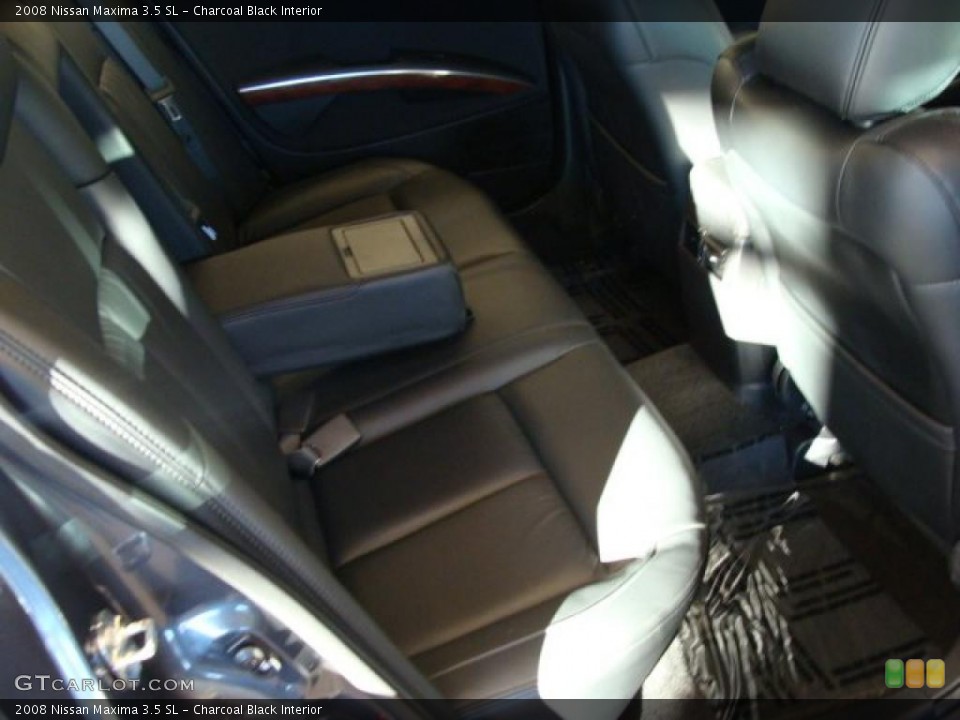 Charcoal Black Interior Photo for the 2008 Nissan Maxima 3.5 SL #39684175