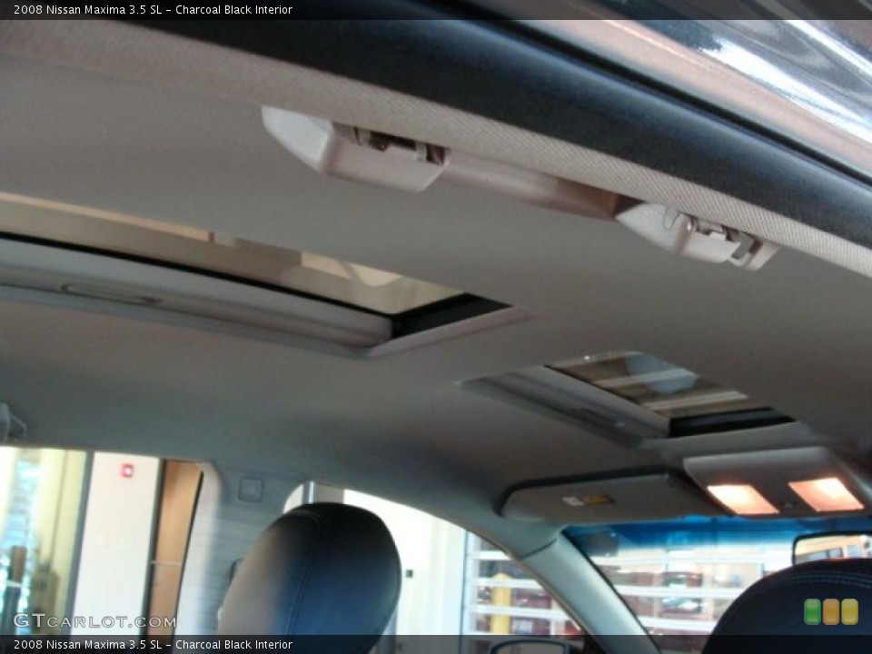 Charcoal Black Interior Sunroof for the 2008 Nissan Maxima 3.5 SL #39684191