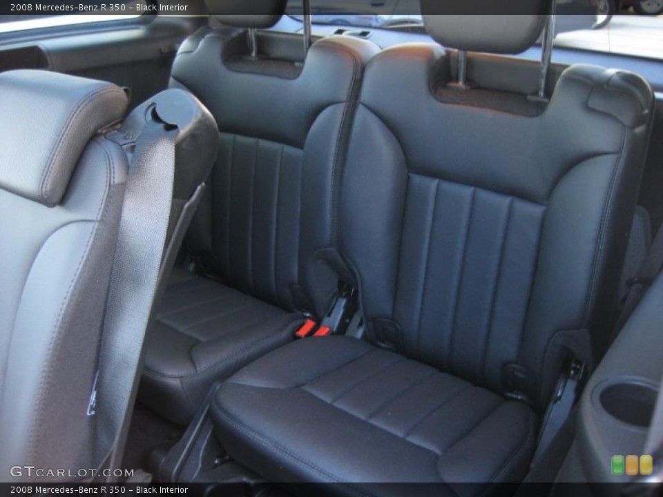 Black Interior Photo for the 2008 Mercedes-Benz R 350 #39686135