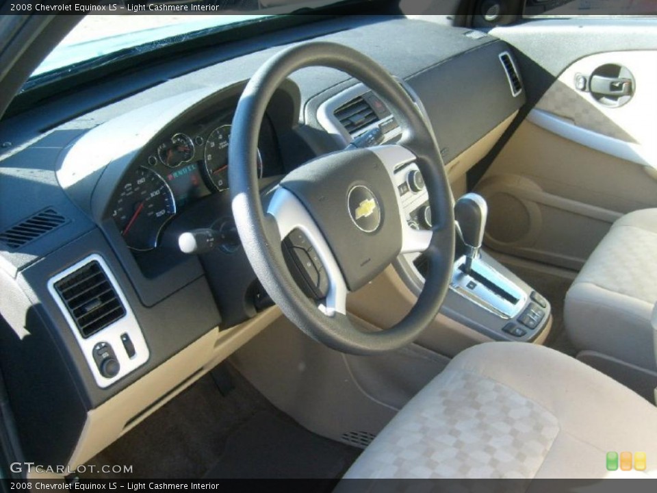 Light Cashmere Interior Dashboard for the 2008 Chevrolet Equinox LS #39686838