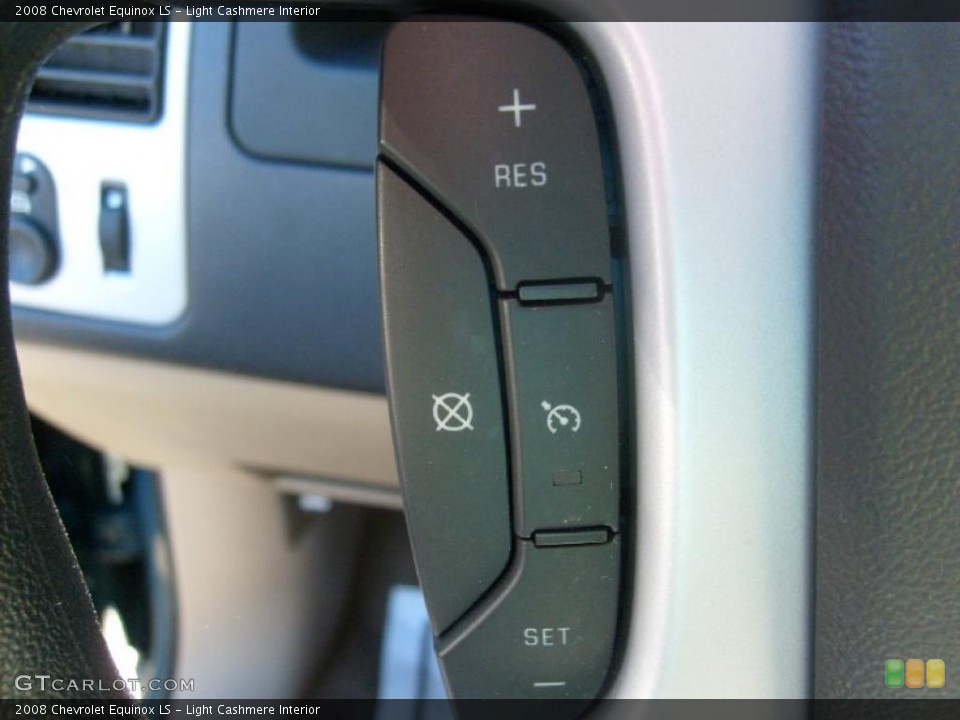 Light Cashmere Interior Controls for the 2008 Chevrolet Equinox LS #39687079