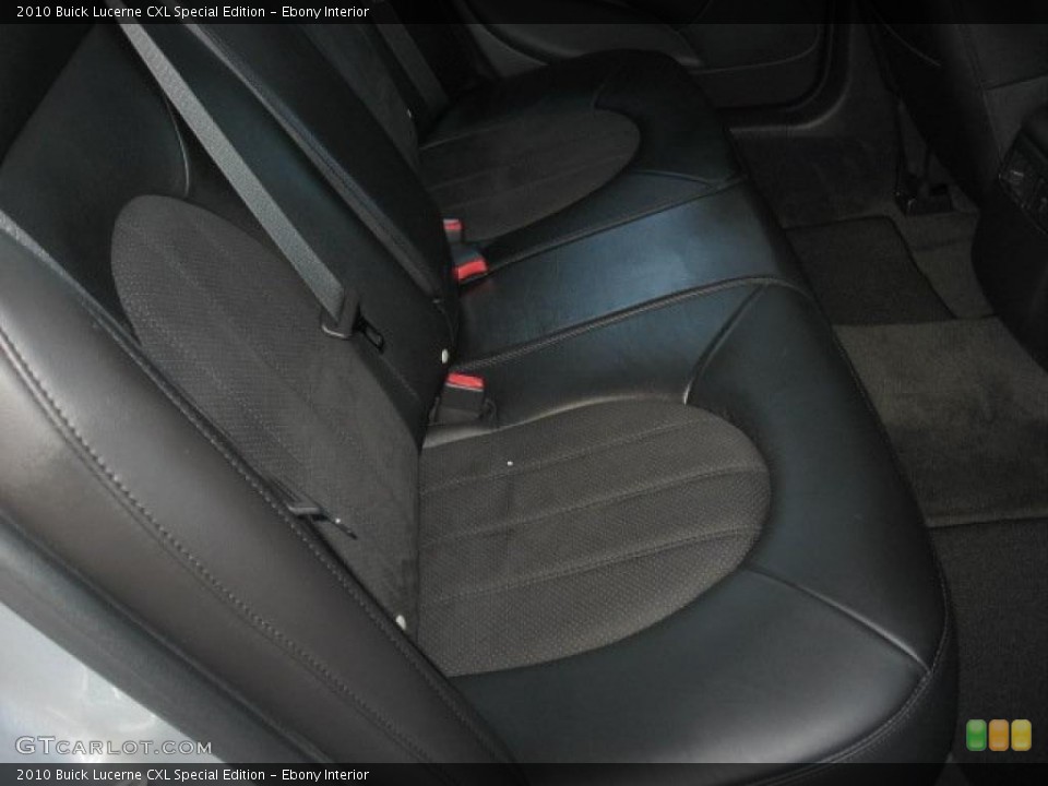 Ebony Interior Photo for the 2010 Buick Lucerne CXL Special Edition #39688151