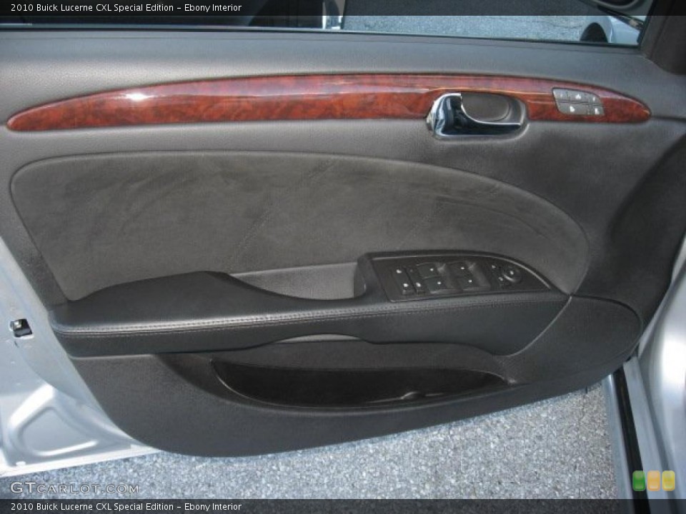 Ebony Interior Door Panel for the 2010 Buick Lucerne CXL Special Edition #39688191