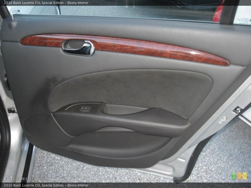 Ebony Interior Door Panel for the 2010 Buick Lucerne CXL Special Edition #39688223