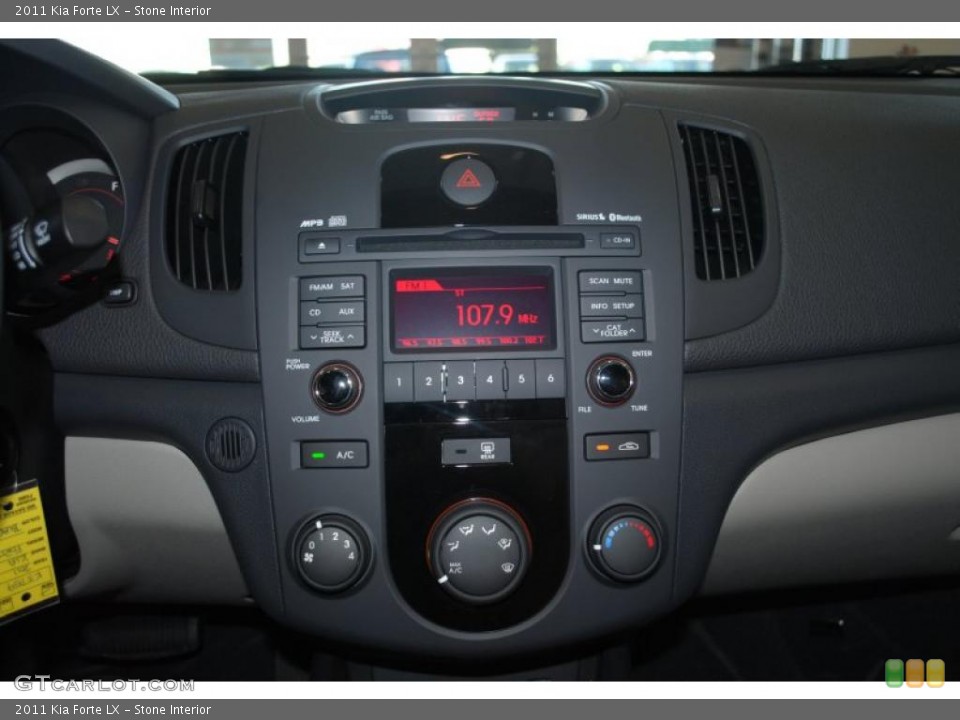 Stone Interior Controls for the 2011 Kia Forte LX #39688283