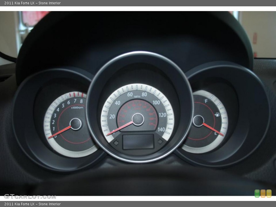 Stone Interior Gauges for the 2011 Kia Forte LX #39688831