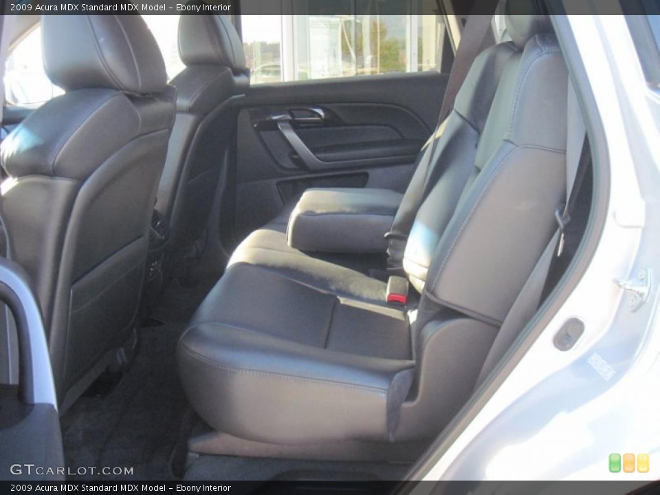 Ebony Interior Photo for the 2009 Acura MDX  #39691489