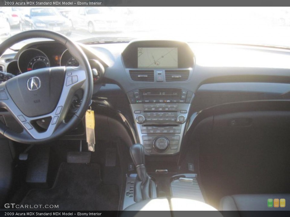 Ebony Interior Dashboard for the 2009 Acura MDX  #39691503