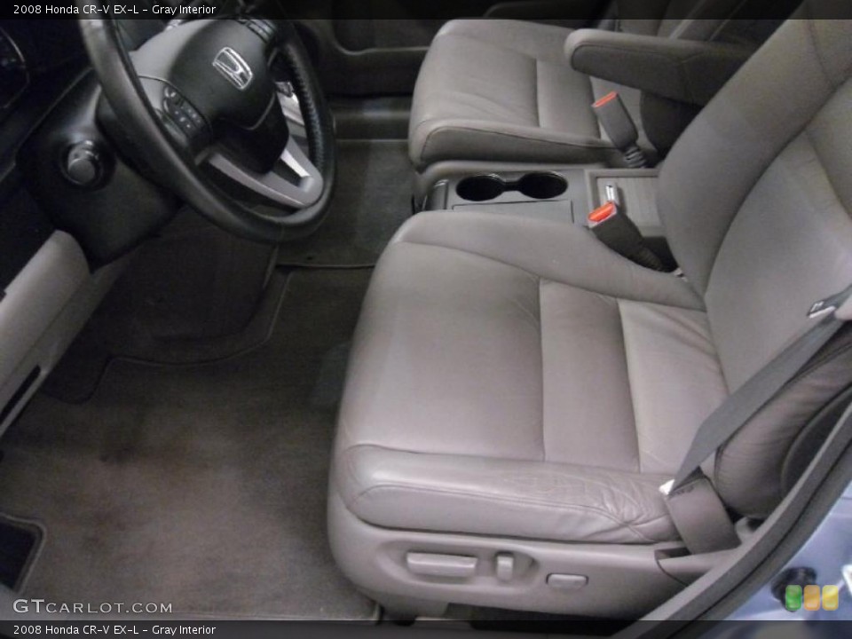 Gray Interior Photo for the 2008 Honda CR-V EX-L #39694003
