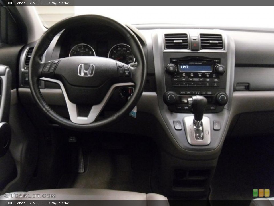 Gray Interior Dashboard for the 2008 Honda CR-V EX-L #39694139