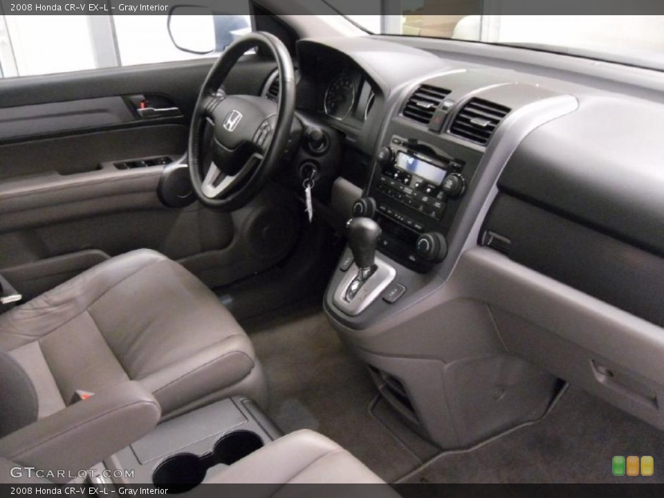 Gray Interior Photo for the 2008 Honda CR-V EX-L #39694219