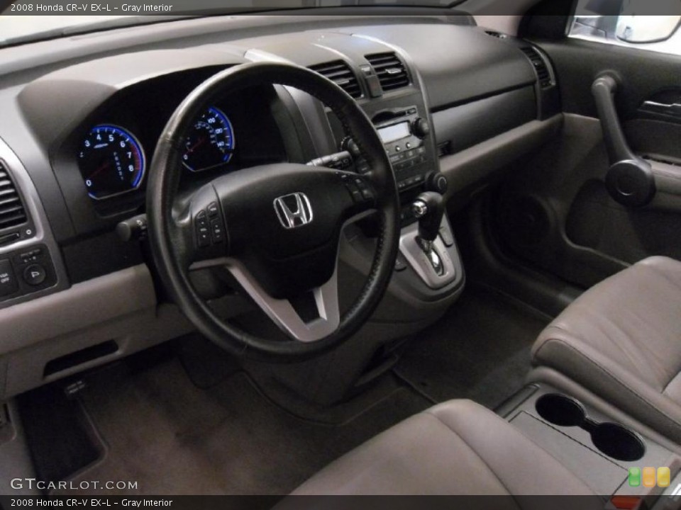 Gray Interior Prime Interior for the 2008 Honda CR-V EX-L #39694291