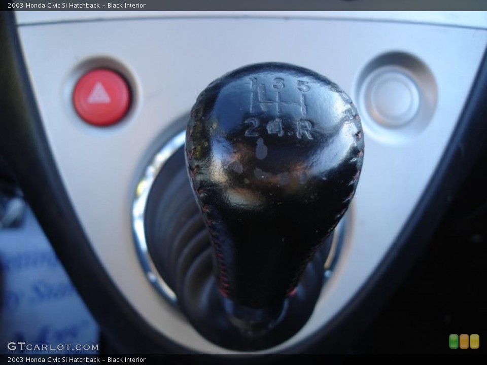 Black Interior Transmission for the 2003 Honda Civic Si Hatchback #39694343